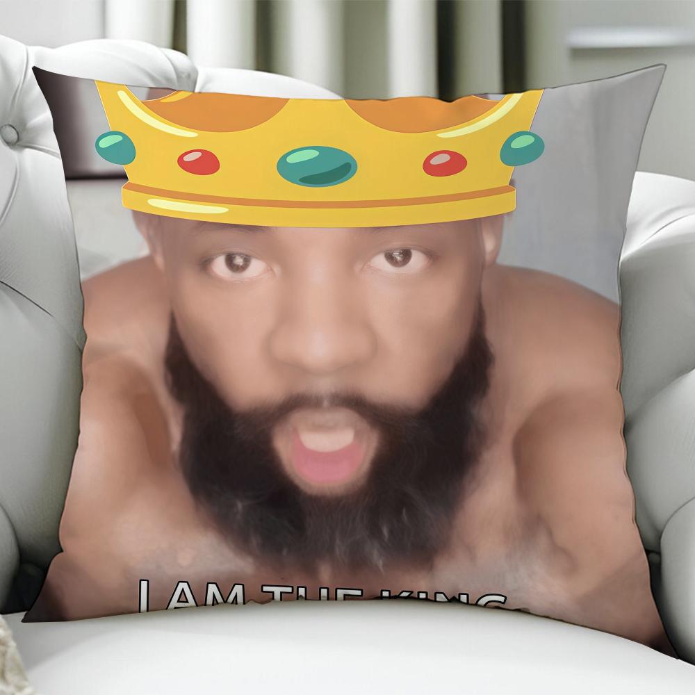 

Funny MMichael Willis Heard Birthday Anniversary Gifts Double Sided Printed Zipper Cushion Cover Soft Skin Bedding 30x30cm