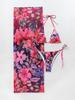 3 Pack Sexy Printed Bikini Set Swimwear Skirt