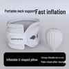 Hezheng Portable Inflatable Neck Support Pillow CN plug (adapter included)