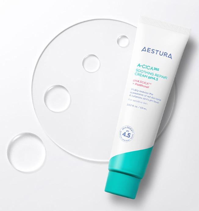 AESTURA A-Cica 365 Repair Cream pH4.5 60ml – Soothing Barrier Repair Moisturizer