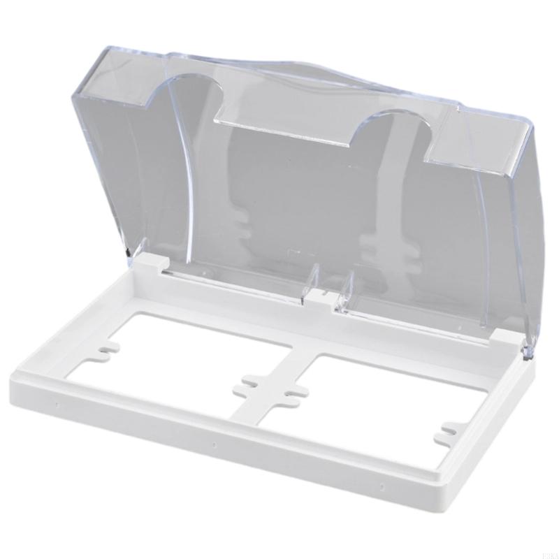 

86 Type 2 Gang Wall Switches Cover Splash proof Box Outdoor Socket Waterproof Box прозорий