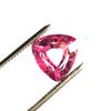 6.00 Ct Natural Pink Kunzite Certified Trillion Shape Loose Gemstone