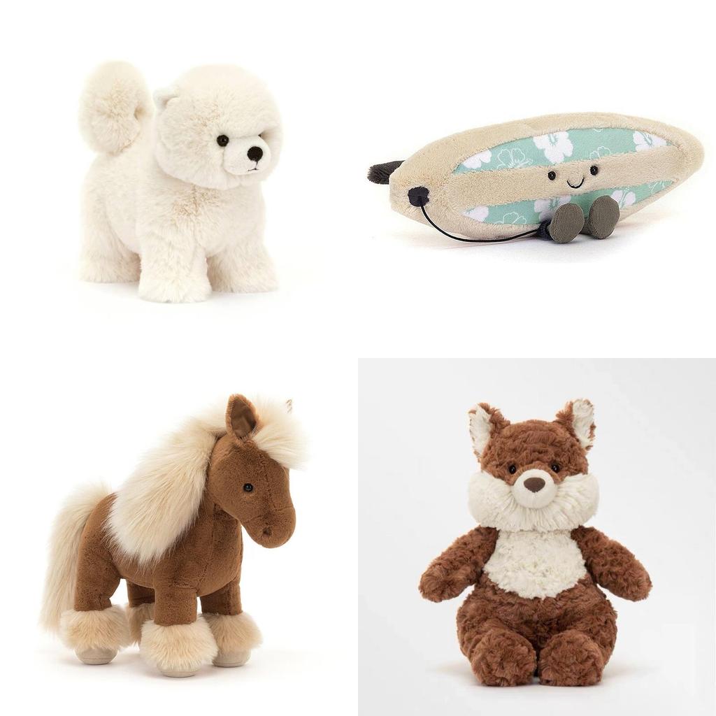 Jelly Jc Pomeranian Cute Animal Plush Toys For Kids Playroom Decor Gift And