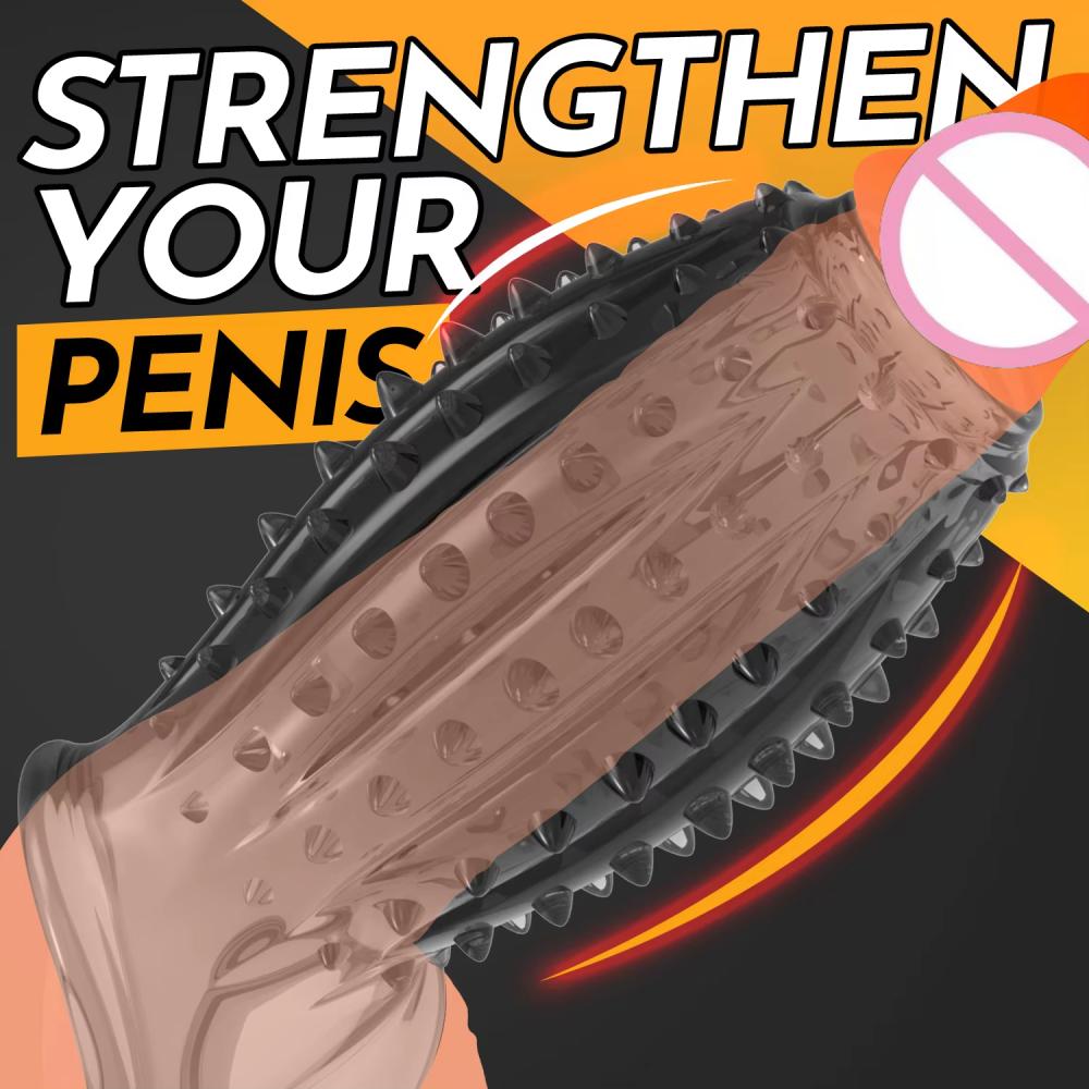 Penis Locking Sperm Ring Male Penis Erection Delay Ejaculation Ring Penis Enlargement  Reusable Penis Condom Adult product