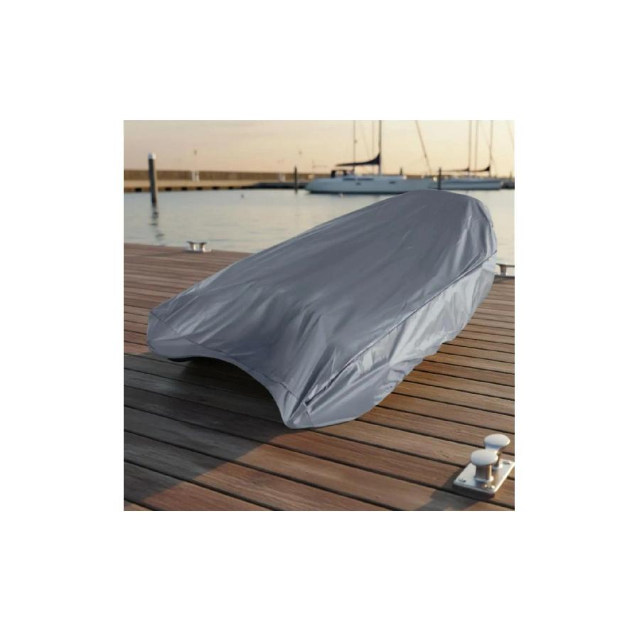 Inflatable Boat Cover Dustproof Inflatable Dinghy Cover Sun Protection Resistant for Outdoor Storage, Transport