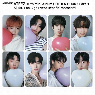 10th Mini Album Golden Hour Part.1 ALL MD Fan Sign Event Photocard