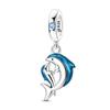 925 Silver Luminous Blue Ocean Series Octopus Starfish Charms Beads For Women Fit Bracelet DIY Jewelry Gifts