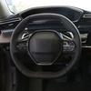 For Peugeot E-208 508 208 3008 GT 4008 5008 2016-2020 Car Steering Wheel Panel Cover Sequins Trim  Accessories
