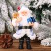 Resin Santa Enchanting Claus Figurine Ideal For Creative Christmas Styling Home