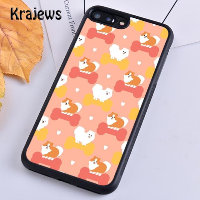 Pomeranian Watercolor Dog Phone Case Cover For iPhone 17 Air 16 15 14 Plus 12 13 Pro Max Coque Fundas