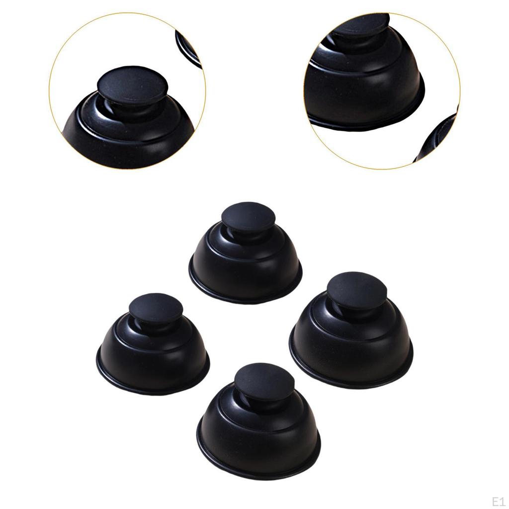 4 Pack Silicone Cupping Cups, Vacuum Cupping, Back Massage, Studio &amp; Home Use, Body Massage