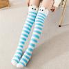 Womens Fuzzy Socks Slipper Winter Fluffy Comfy Cozy Socks Cabin Warm Home Socks Cute Knee High Socks