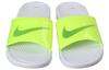Nike Benassi Jdi Print Fluorescence Yellow Slippers Volt White CI5927-771