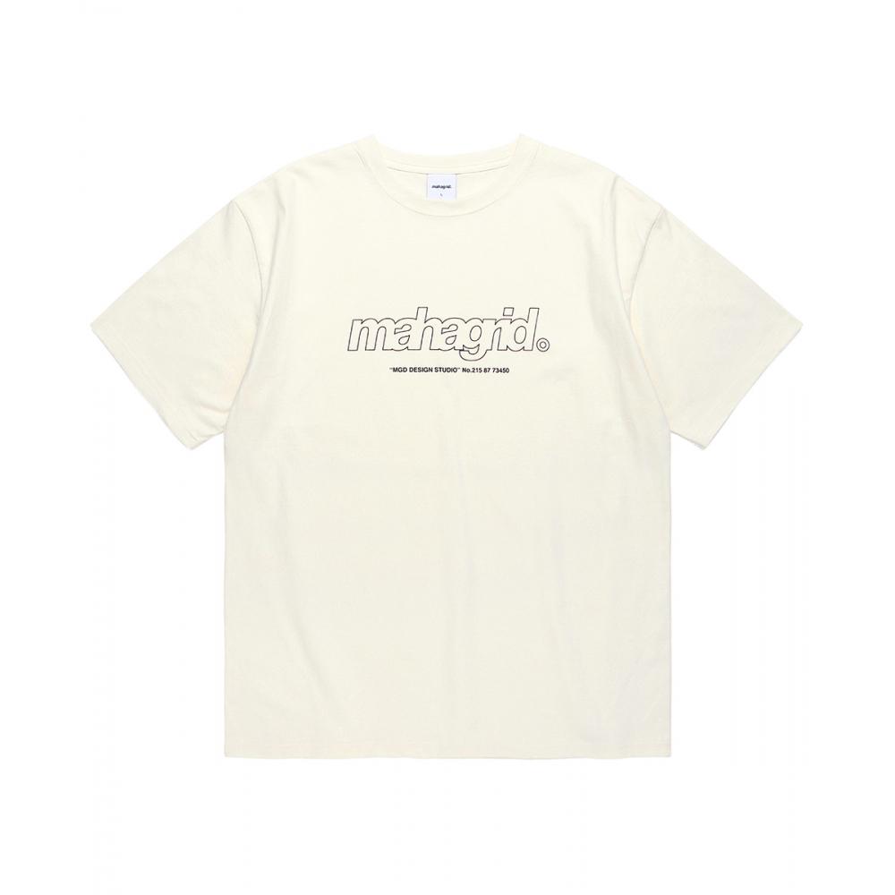 

КРЕМОВАЯ ФУТБОЛКА С ЛОГОТИПОМ MAHAGRID THIRD MG2CMMT508A