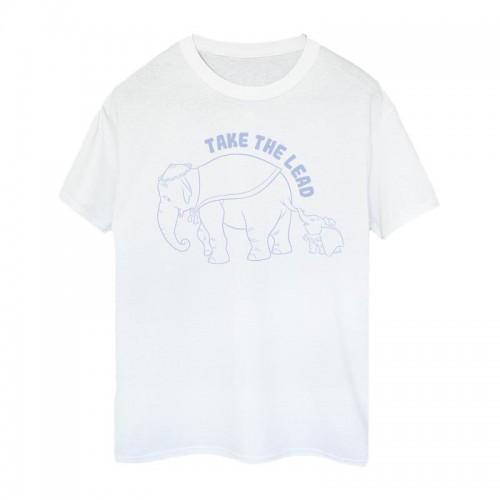Dumbo Womens/Ladies Take The Lead Cotton Boyfriend T-Shirt