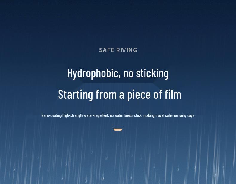 Xiaomi SU7 Rearview Mirror Rainproof Film: Anti-Fog, Waterproof, Anti-Glare Sticker