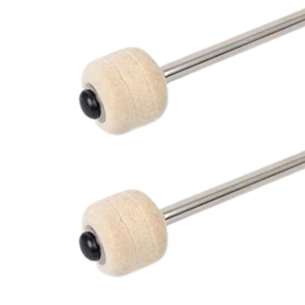 1Pc Ergonomics Handle Metal Drum Stick Stainless Steel Instrument Sticks Musical Instrument