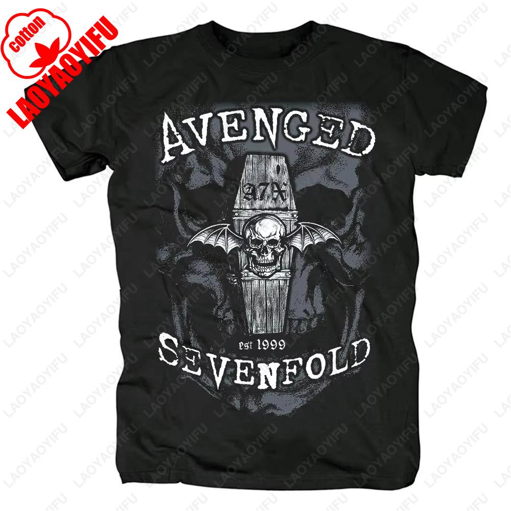 Harajuku Metalcore Rock Band Graphic Tee Vintage Heavy Metal Streetwear TShirt for Men Distressed Hip Hop Print Tshirt Tops