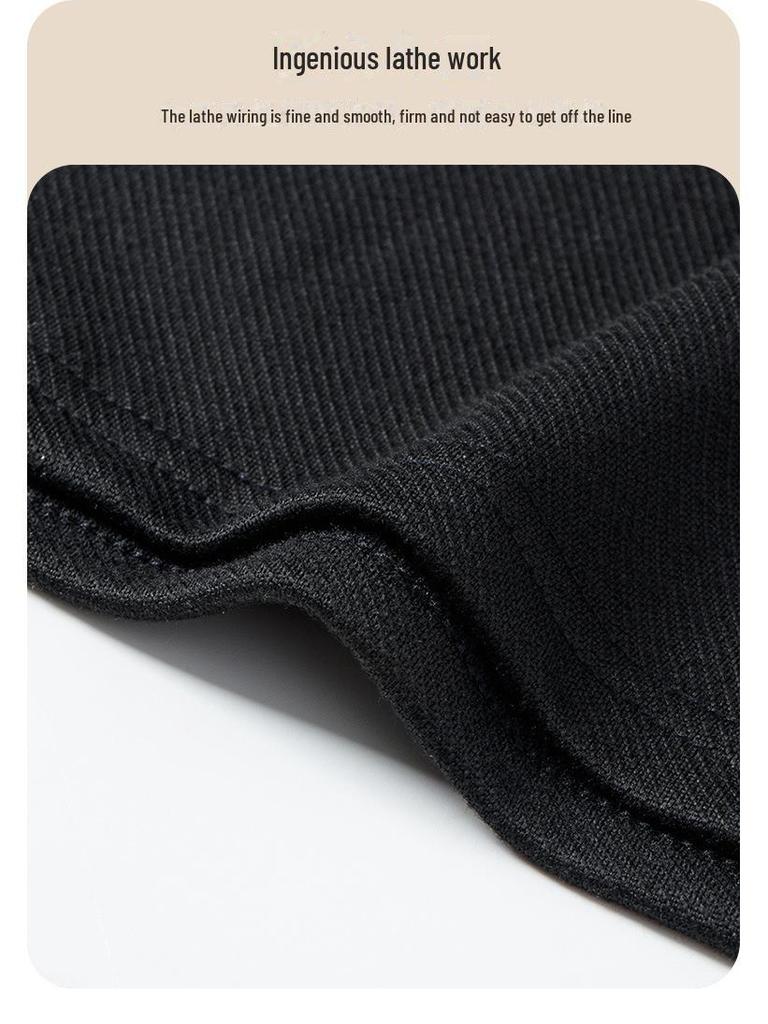 Unisex White Long-Sleeve Thermal Top - Korean Style Half Turtleneck for Autumn/Winter