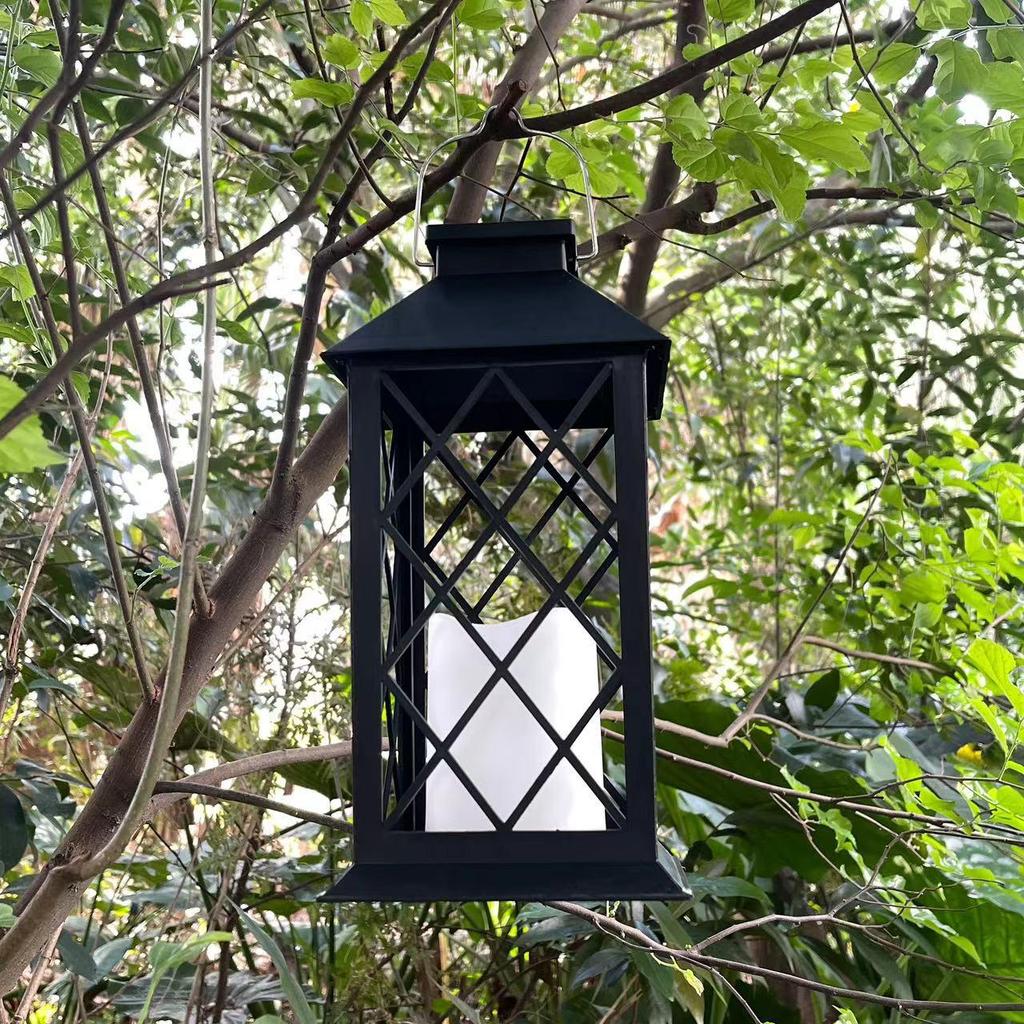Solar Plastic Candle Lantern