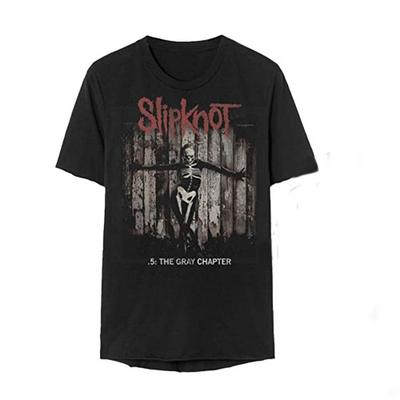 Slipknot Adulto unisex .5: La maglietta grigia dell'album del capitolo