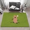 Cartoon D Dinotaeng Cute Floor Mat Eco  Flannel Doormat Non Slip Odorless Indoor Floor Rug Soft Short Plush Home Mat