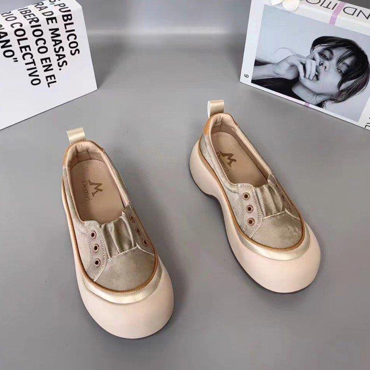 Summer thick-soled heightening bag head sandals women's 2025 new versatile hollow breathable muffin sports and leisure single shoes women