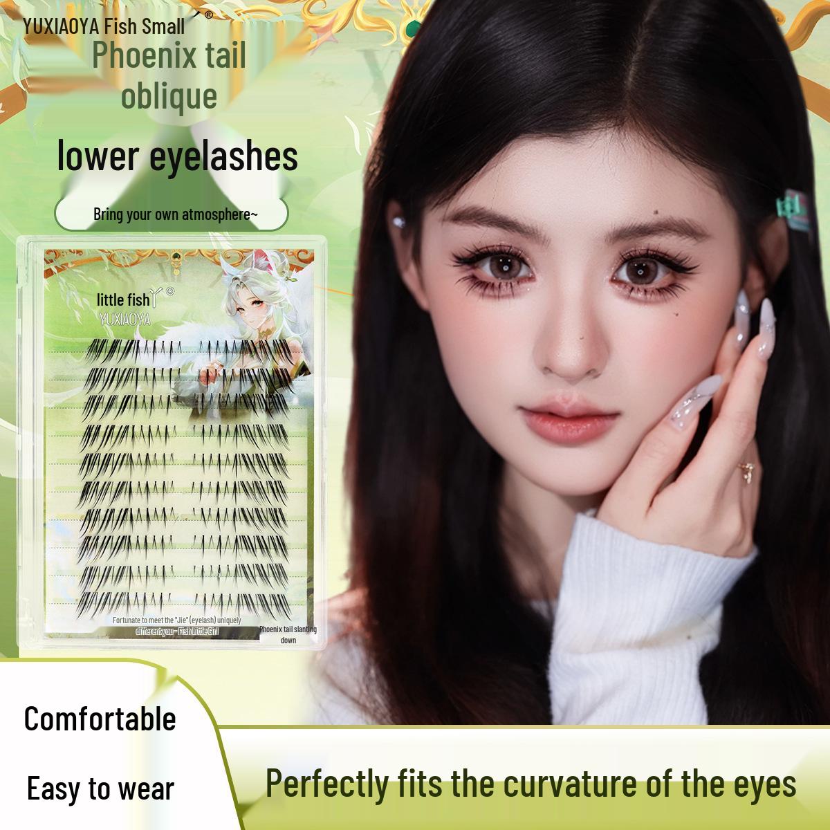 Thai Style Natural Lower Lashes - Lazy & Photogenic Segment Design