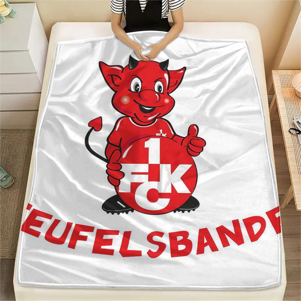 Kaiserslautern Logo Decke, Hohe Qualität, Bequem für Alle Jahreszeiten, Heimdekoration, Wärme und Komfort
