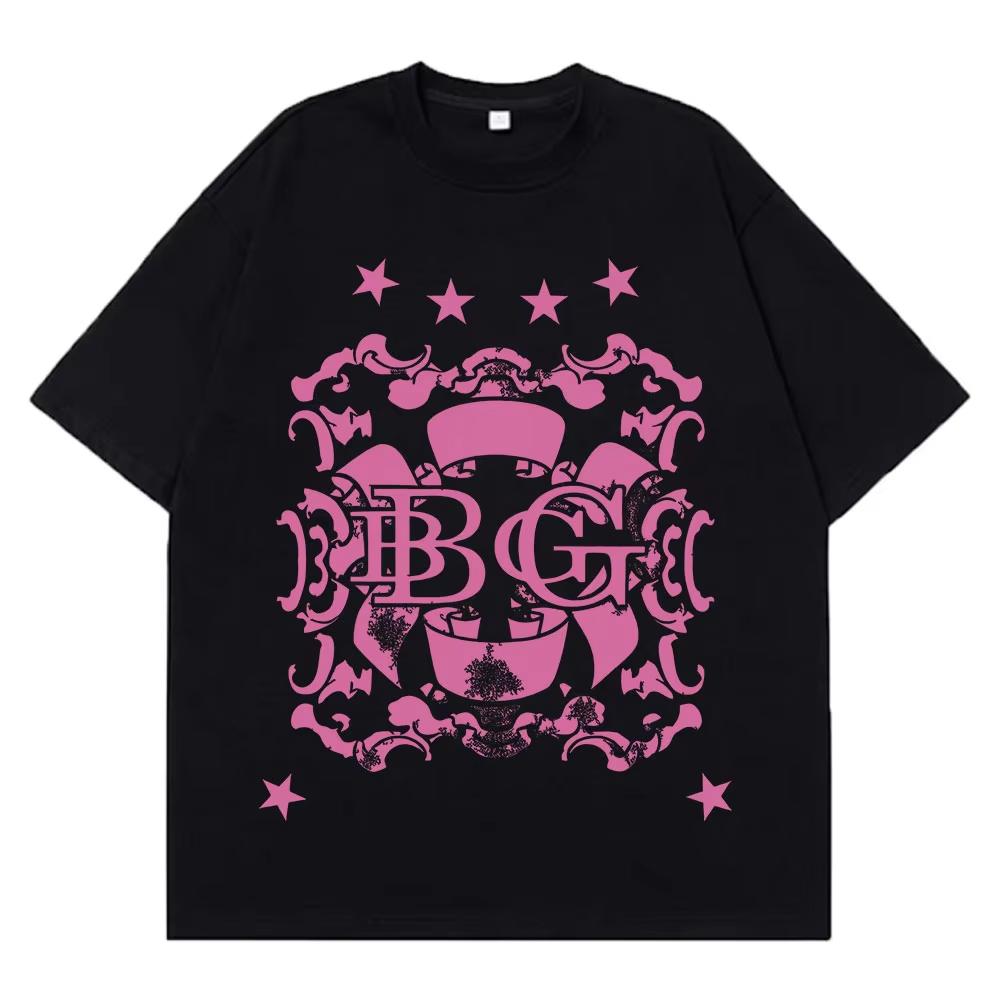 

Singer Bad Gyal 2026 Tour T-shirt Unisex s and Women s Summer Cotton Y2K Clothing Breathable Casual Round Neck Short Sleeve Top S