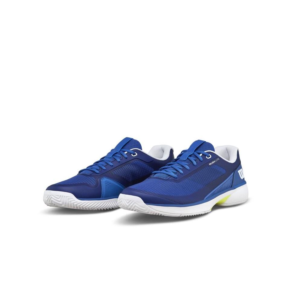 Wilson Rush Lite 5 Clay sneakers breathable mesh blue