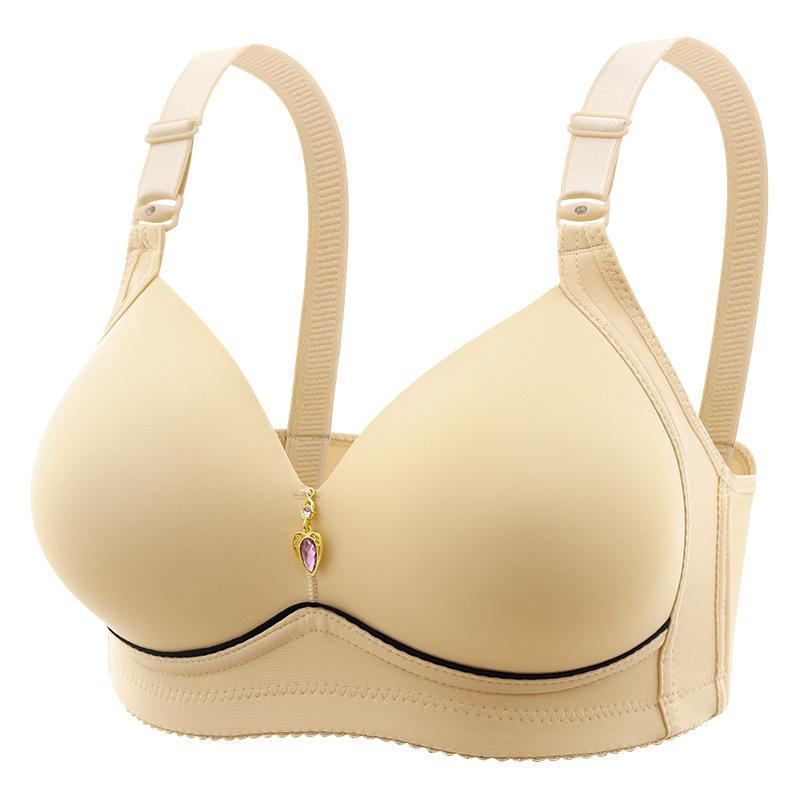 Peça Um Tamanho Acima Sutiã Feminino Fino Respirável e Confortável Roupa Íntima Sutiãs