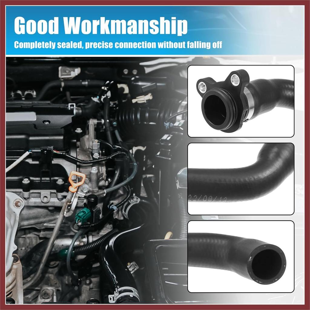 1 Pcs Engine Coolant Hose for BMW X3 3.0L L6 - Gas 2007-2010 No.11537552339 Replace Parts