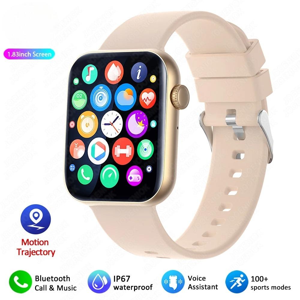 New Bluetooth Call Smart Watch Women Health Monitor Watch Customizable Dial Fitness Sports Waterproof Watch Men
