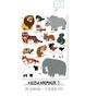 Animal Stickers - MEGACREA DIY - 26 Pieces - Creative Decoration - Mixed - For Children