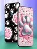 Og Pfotenabdruck Ästhetik Handyhülle Cover für Google Pixel 10 9 8 7 6 9A 8A 7A 6A Pro Stoßfest Weiches TPU 9 Pro XL Hülle Capas