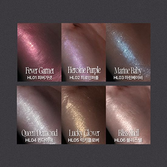 Puy Glitz Stone Highlighter 12 Colors