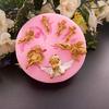 8 Fairy Sizes Shapes Angel Baby 3D Wing Silicone Mold Tools for Make Chocolates Hard Candies Desserts Ice Candles Soap Baking Cake Decor