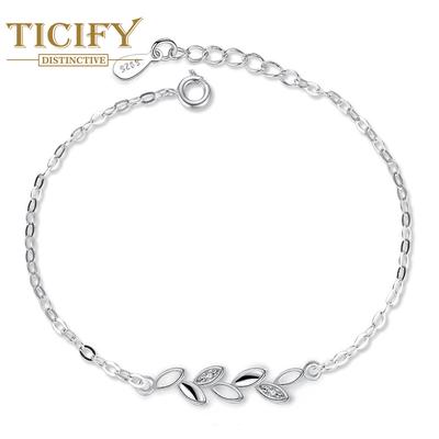 Lucky Leaves with Leaves Bracelets Simple