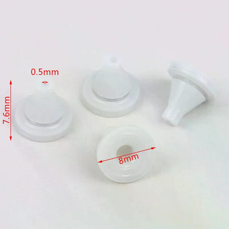 50PCS Shower Accessories Shower Head Silicone Sprinkler Head Spout Top Spray Parts Parts Shower Silicone Water