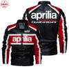 New locomotive style leather jacket ancient porcelain stand-up collar leather jacket spring and autumn unfleece jacket