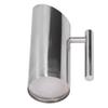 Stainless Steel Water Tie Pot Cold Drinking Pitcher with Ergonomic Handle for Home Restaurant Cafe 1L   33.8oz