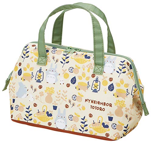 Skater Lunch Bag, Insulated, Clasp Closure, Women s, Ghibli Totoro KURASHI KGA1-A