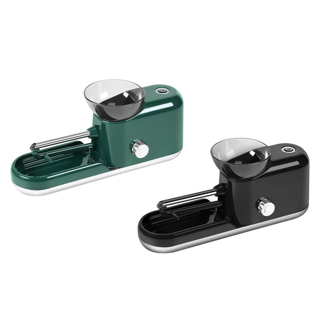 Metal Electric Cigarette Rolling Machine Injector Men Gifts Green