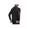 Adidas Spring Festival Themed Print Sports Pullover Sweatshirt Men Tops Black HE7322