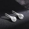 Commuter earrings, minimalist vintage dandelion earrings, women's niche fashion earrings