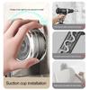 Suction Cup Storage Rack with Drainage Holes Large Capacity Rotating