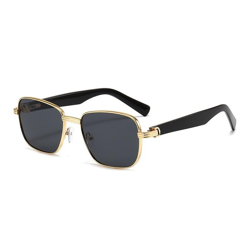 

Mens Geometric Design Sun Glasses With Pc Lenses Uv400 For Driving And Casual Wear StyleA