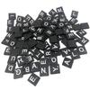 100Pieces Alphabet Letter Block Wood Puzzle Game for Kids and Adult Enhancing Cognitive Skill and Fun Learning Props