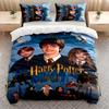 Harry Potter 3PC Bedding Set Print Duvet Cover with Two Pillowcases Home Bedroom Decoration festival gift